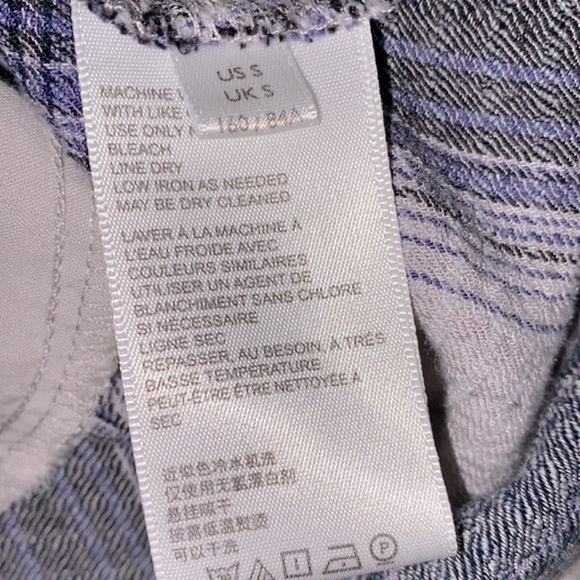 UO Urban Outfitters Lachlan flannel smocked dress in size small - Picture 5 of 9